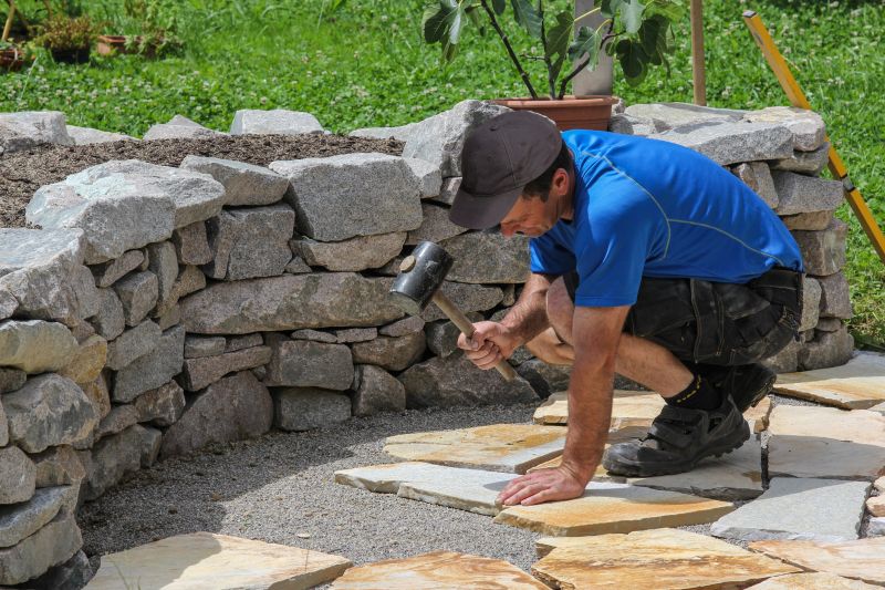 Flagstone Pathway Installation
