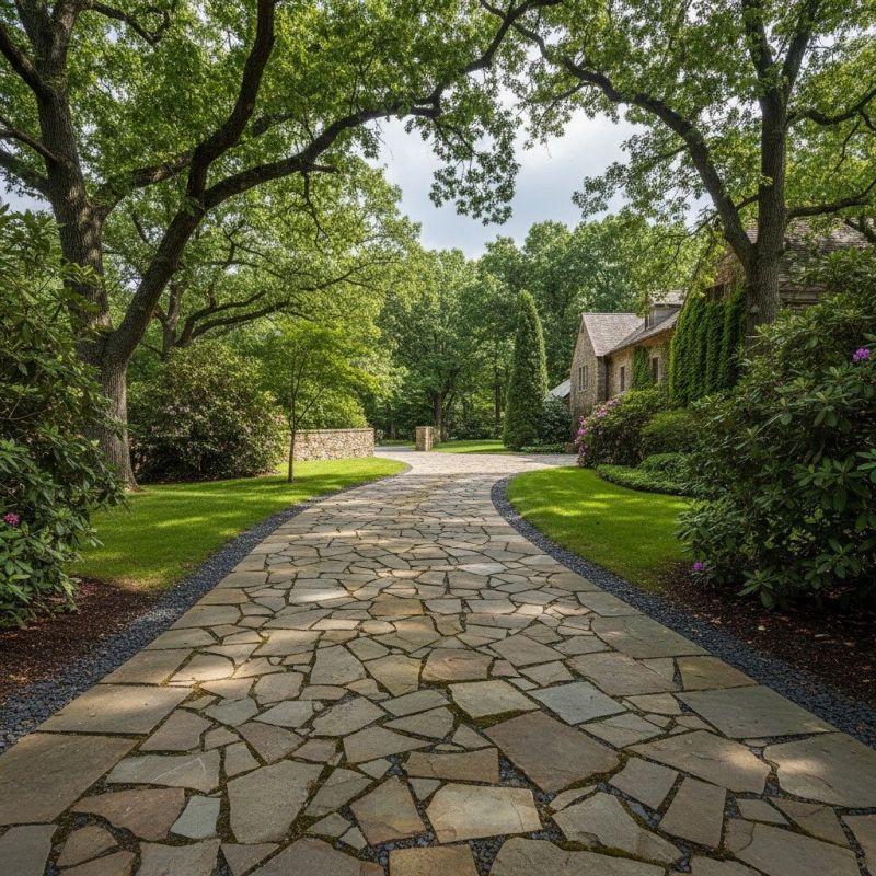 Flagstone Pathway Installation detail